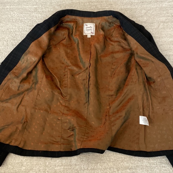 Size 2 Nanette Lepore Vintage Suit Jacket - Picture 4 of 6